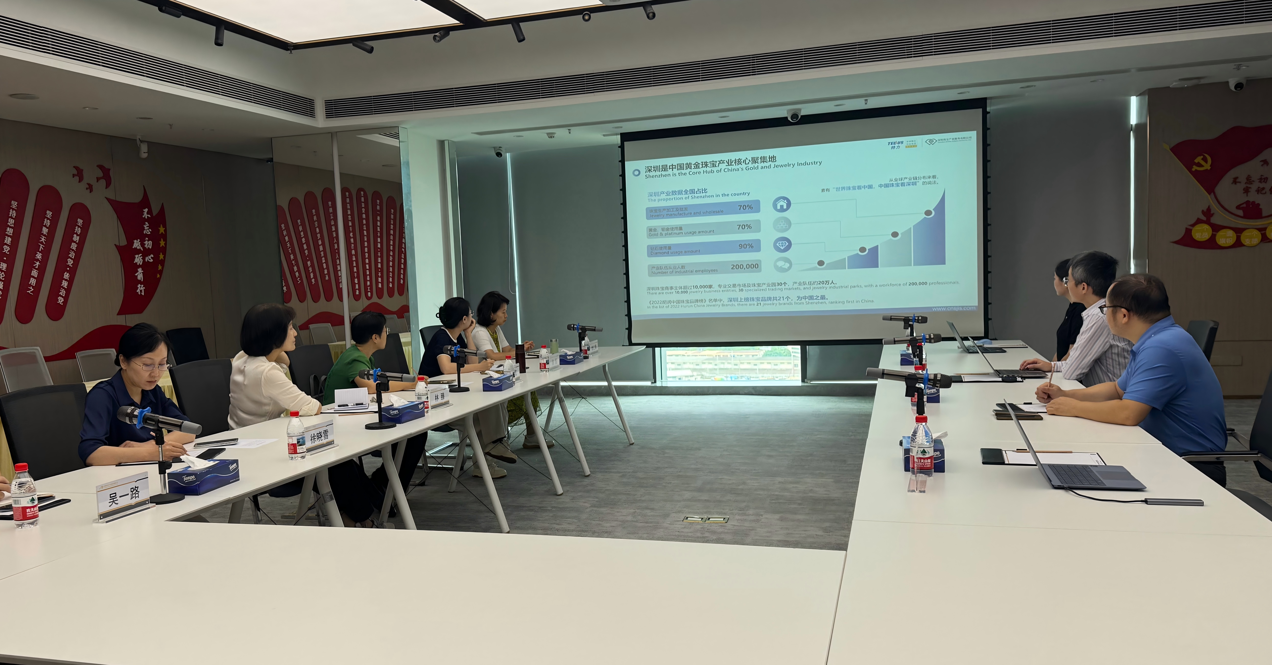 海关总署税收征管局（广州）赴综贸平台开展黄金珠宝行业调研交流